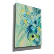 Elegant Blue Floral II  by Silvia Vassileva, Canvas Wall Art Discount