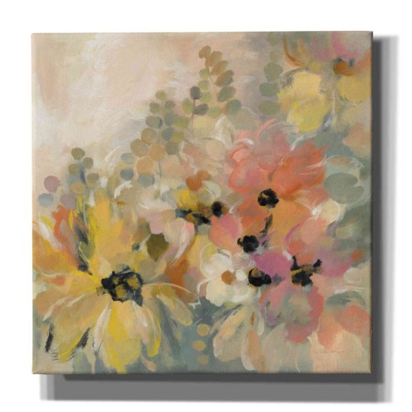 June Flower Bed  by Silvia Vassileva, Canvas Wall Art For Sale