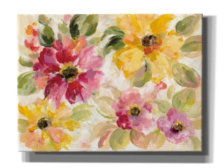 Floral Radiance  by Silvia Vassileva, Canvas Wall Art Online Sale