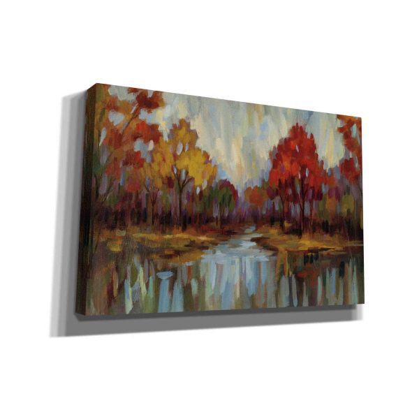 Fall Aquarelle  by Silvia Vassileva, Canvas Wall Art Online Sale