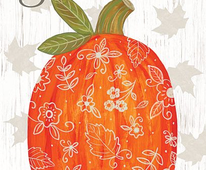 ALP2268 - Give Thanks Boho Pumpkin - 12x18 on Sale