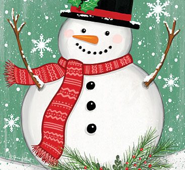 ALP2409 - Winter Welcome Snowman - 12x18 Cheap