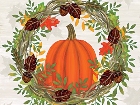 ALP2262 - Pumpkin Wreath - 12x12 Online