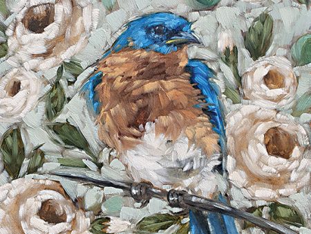 SGD137 - Rose Garden Bluebird - 12x12 Online