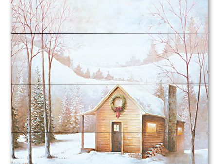 DD1681PAL - Christmas Cabin - 12x12 Fashion