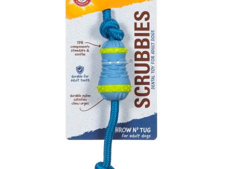 Arm & Hammer: Scrubbies Throw N  Tug Adult Dental Chew Toy Fashion