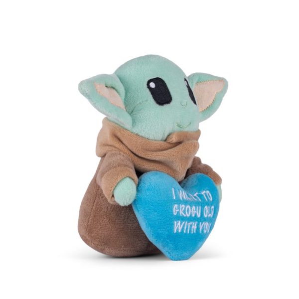 Star Wars: V-Day Grogu  With You  Plush Squeaker Pet Toy Fashion