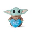 Star Wars: V-Day Grogu  With You  Plush Squeaker Pet Toy Fashion