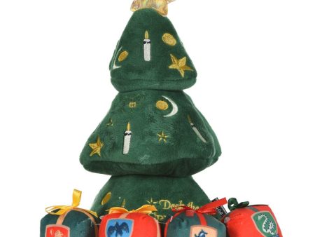 Harry Potter: 10  Holiday Tree Burrow Toy with Plush Squeaker House Presents Online Hot Sale