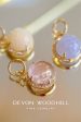 Devon Woodhill - Cabochon  Moon Charm  | Blue Lace Agate Fashion