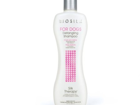 Biosilk for Dogs Silk Therapy Detangling Shampoo, 12 oz on Sale