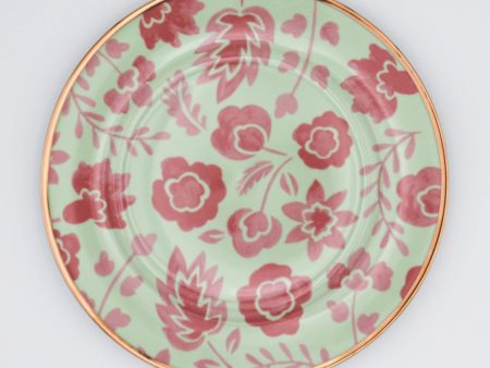 Pistachio & Lychee Leaf Dinner Plate - Set of 4 For Cheap