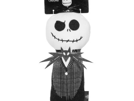 Disney Nightmare Before Christmas: 9  Jack Skellington Plush Bobo Dog Toy Discount