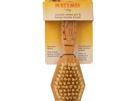 Burt s Bees Double Sided Pin & Bristle Brush Supply