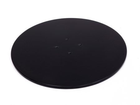 Turntable Top Surface - (24 ) Black Corian Special Order Item Discount