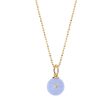 Devon Woodhill - Diamond  Morning Star  Charm | Blue Lace Agate Supply