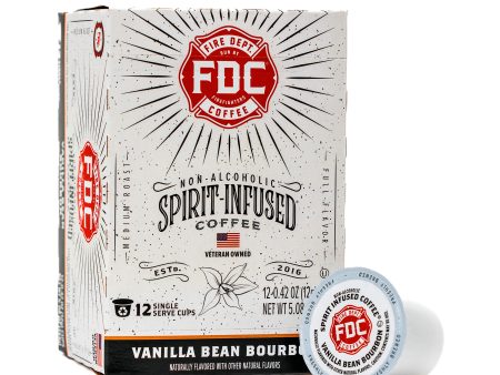 Vanilla Bean Bourbon Coffee Pods, 12 Boxes (144 Cups) Sale