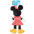 Disney for Pets Minnie Mouse Plush Squeaky with Flattie Crinkle Body Dog Toy For Sale