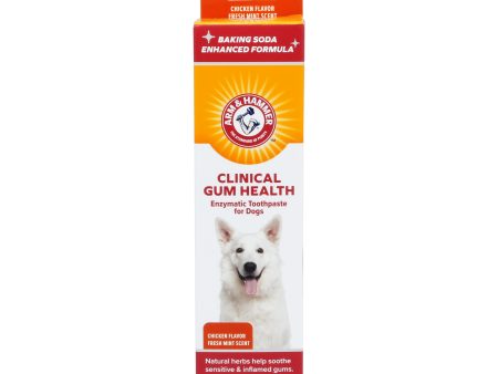 Arm & Hammer Clinical Gum Health Enzymatic Toothpaste for Dogs in Chicken Flavor, 2.5 oz For Discount