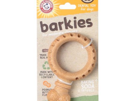 Arm & Hammer: Barkies 5.5  PP + Pine Saw Dust Ring Dental Toy Fashion