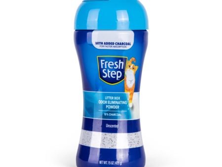 Fresh Step Litter Box Charcoal Odor Eliminating Powder, 15 oz Online Sale