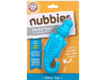 Arm & Hammer: Nubbies Gator Dental Toy for Dogs on Sale