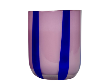 Atina Glassware - Lilac & Navy Hot on Sale