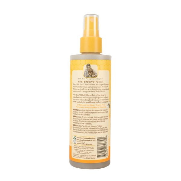 Burt s Bees Milk & Honey Deodorizing Spray, 8 oz Supply