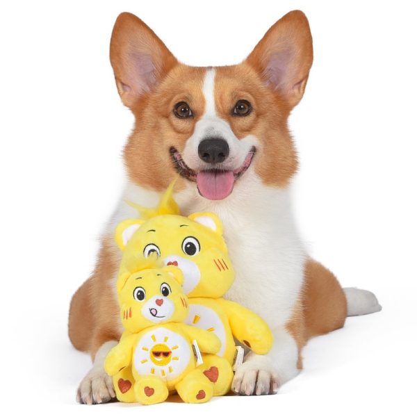 Care Bears: Funshine Bear Plush Figure Squeaker Toy Online now