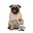 Star Wars: Holiday 6  Storm Trooper Santa Squeaker Pet Toy Online Hot Sale