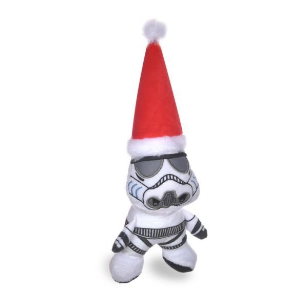 Star Wars: Holiday 6  Storm Trooper Santa Squeaker Pet Toy Online Hot Sale