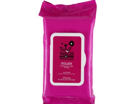 Wags & Wiggles Polish Multipurpose Wipes, 100ct Fashion