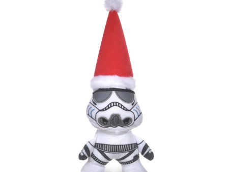 Star Wars: Holiday 6  Storm Trooper Santa Squeaker Pet Toy Online Hot Sale