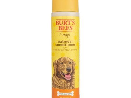 Burt s Bees Oatmeal Dog Conditioner with Colloidal Oat Flour and Honey, 10 oz Hot on Sale