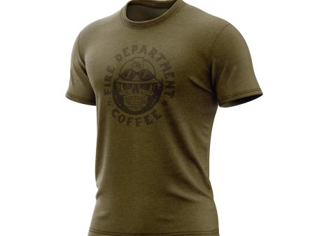 Wildland Firefighter Skull Shirt Hot on Sale