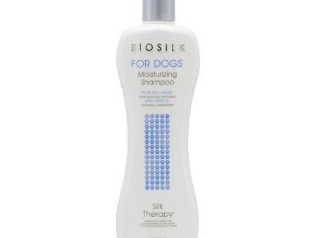 BioSilk for Dogs Moisturizing Shampoo, 12 oz Supply