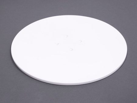 Turntable Top Surface - (18 ) White Corian For Sale