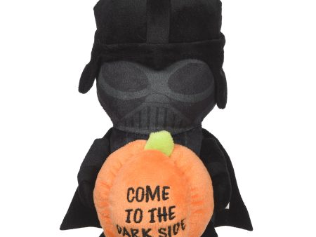 Star Wars: Halloween 9  Darth Vader  Dark Side  Pumpkin Squeaker Pet Toy Online now