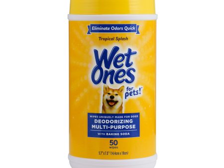 Wet Ones Deodorizing Wipe for Dogs - 50 ct canister Sale