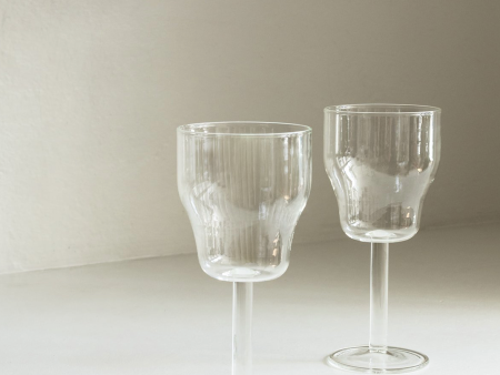 Helg Calice Wine Glass in Millerighe, Set of 2 Discount