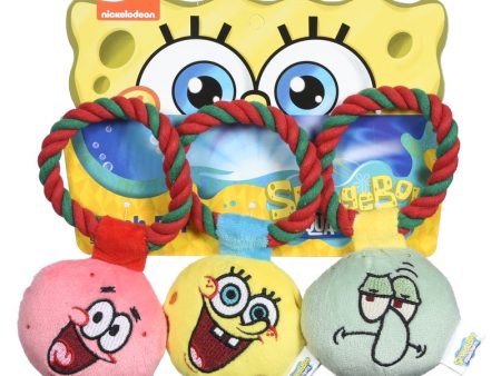 SpongeBob SquarePants: 3  Holiday Plush Ornament 3pc Toy Set Online