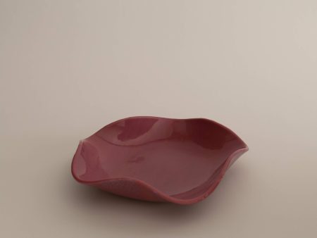 Small Petal Plate, Rose (Transparent) Hot on Sale