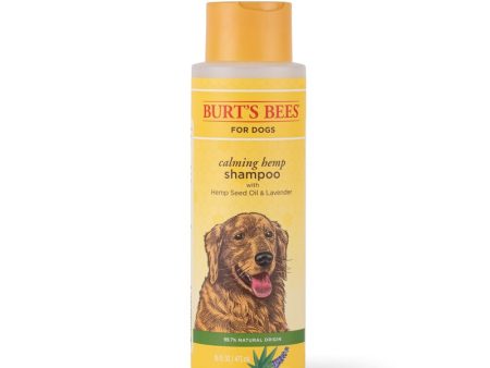 Burt s Bees Calming Hemp Shampoo, 16 oz For Sale