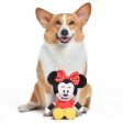 Disney for Pets Minnie Mouse Plush Squeaky Dog Toy 9in Discount