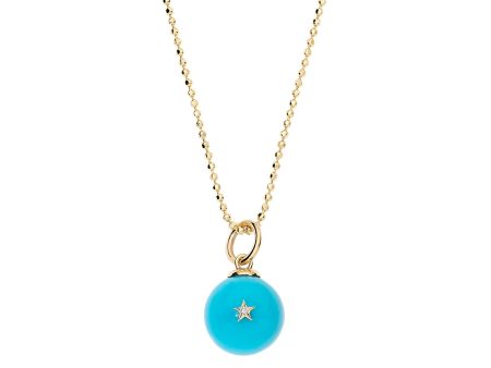 Devon Woodhill - Morning Star Diamond Charm - Turquoise Online Hot Sale