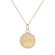 Devon Woodhill - Classic Disc Charm - Yellow Gold Diamond Supply