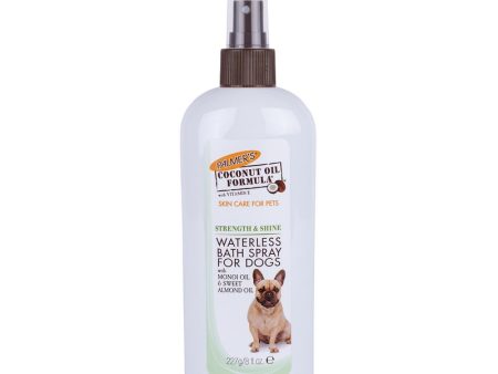 Palmer s for Pets Strength & Shine Waterless Bath Spray with Coconut Oil, 8 oz Online now