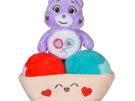 Care Bears: 8  Share Bear Ice Cream Sundae Plush Figure Online Sale