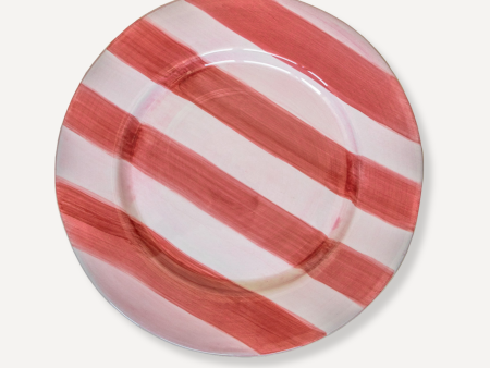 Stripes Ceramic Dinner Plate Cheap