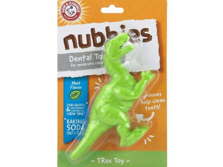 Arm & Hammer: Nubbies T-Rex Dental Toy for Dogs Cheap